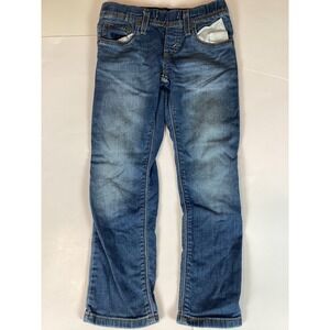 Levi Strauss Junior girls Jeggings Jeans stretch blue Size 7 Denim Medium Wash